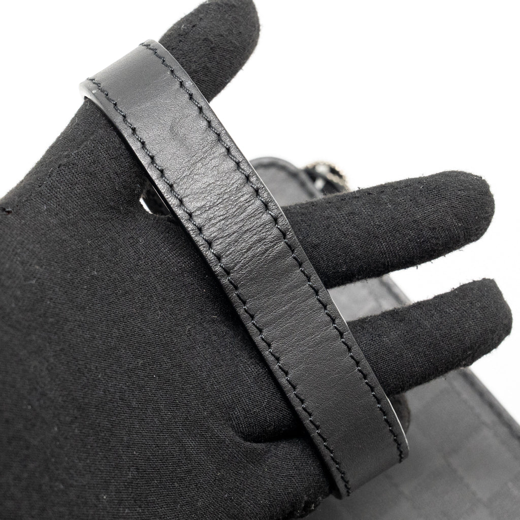 Louis Vuitton infini stand pouch/clutch damier canvas black SHW