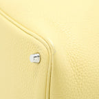 HERMES PICOTIN 18 LOCK BAG CLEMENCE JAUNE POUSSIN SHW