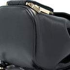 CHANEL 22B AFFINITY MINI BACKPACK CAVIAR BLACK LGHW(MICROCHIP)