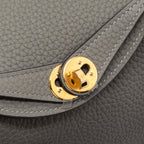 HERMES MINI LINDY CLEMENCE GRIS MEYER GHW