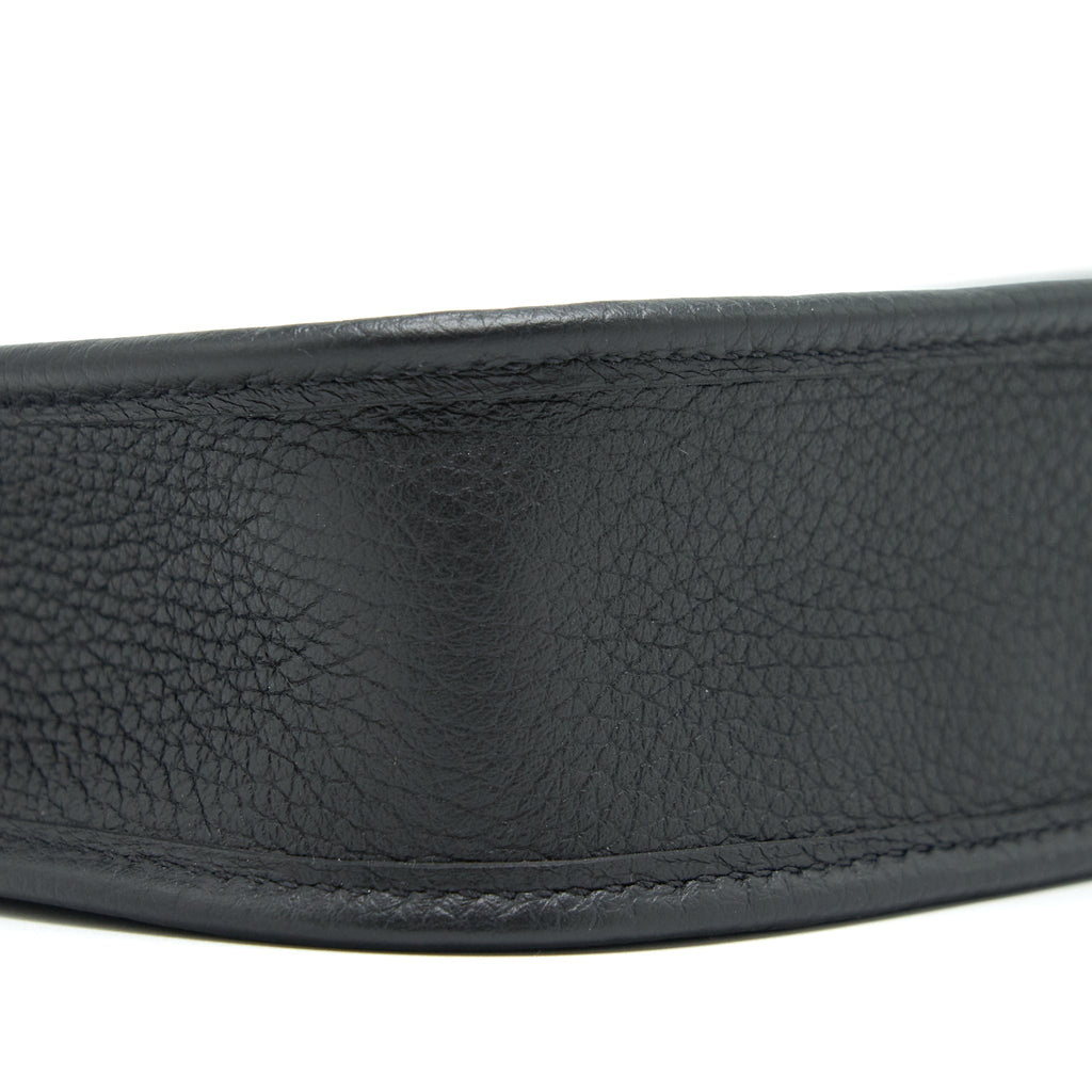 Hermes Mini Evelyne Black SHW