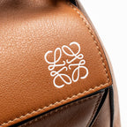 LOEWE SMALL PUZZLE BAG CALFSKIN TAN SHW