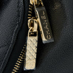 CHANEL 22B AFFINITY MINI BACKPACK CAVIAR BLACK LGHW(MICROCHIP)