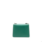 GUCCI DIONYSUS GG CALFSKIN GREEN RUTHENIUM HARDWARE