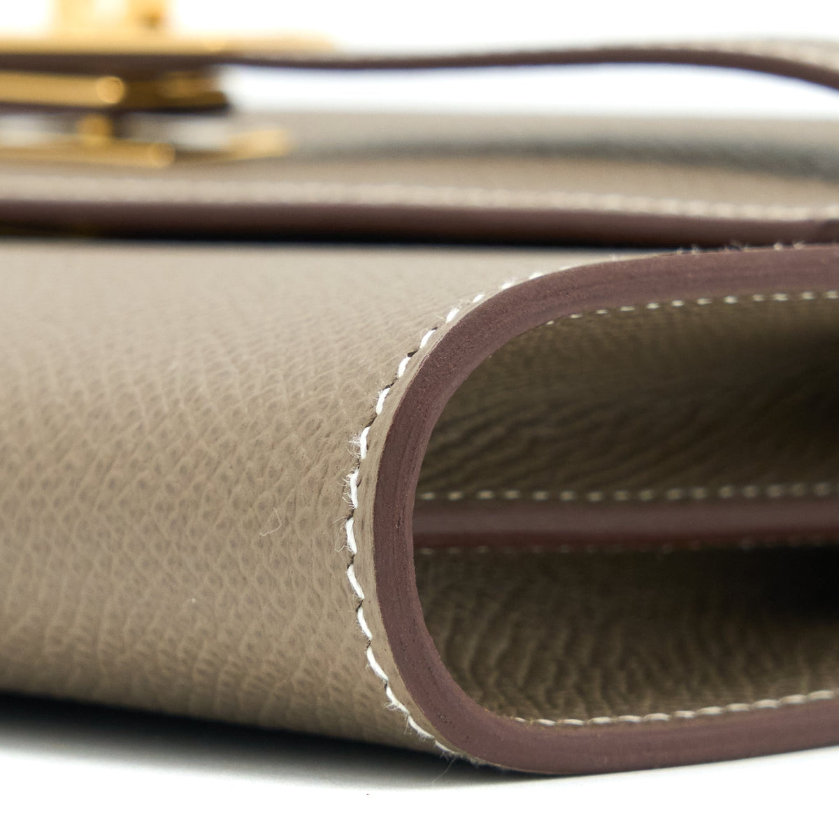 Hermes Classic Kelly to Go Epsom Etoupe GHW