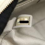 CHANEL QUILTED FLAP BAG CAVIAR WHITE SHW