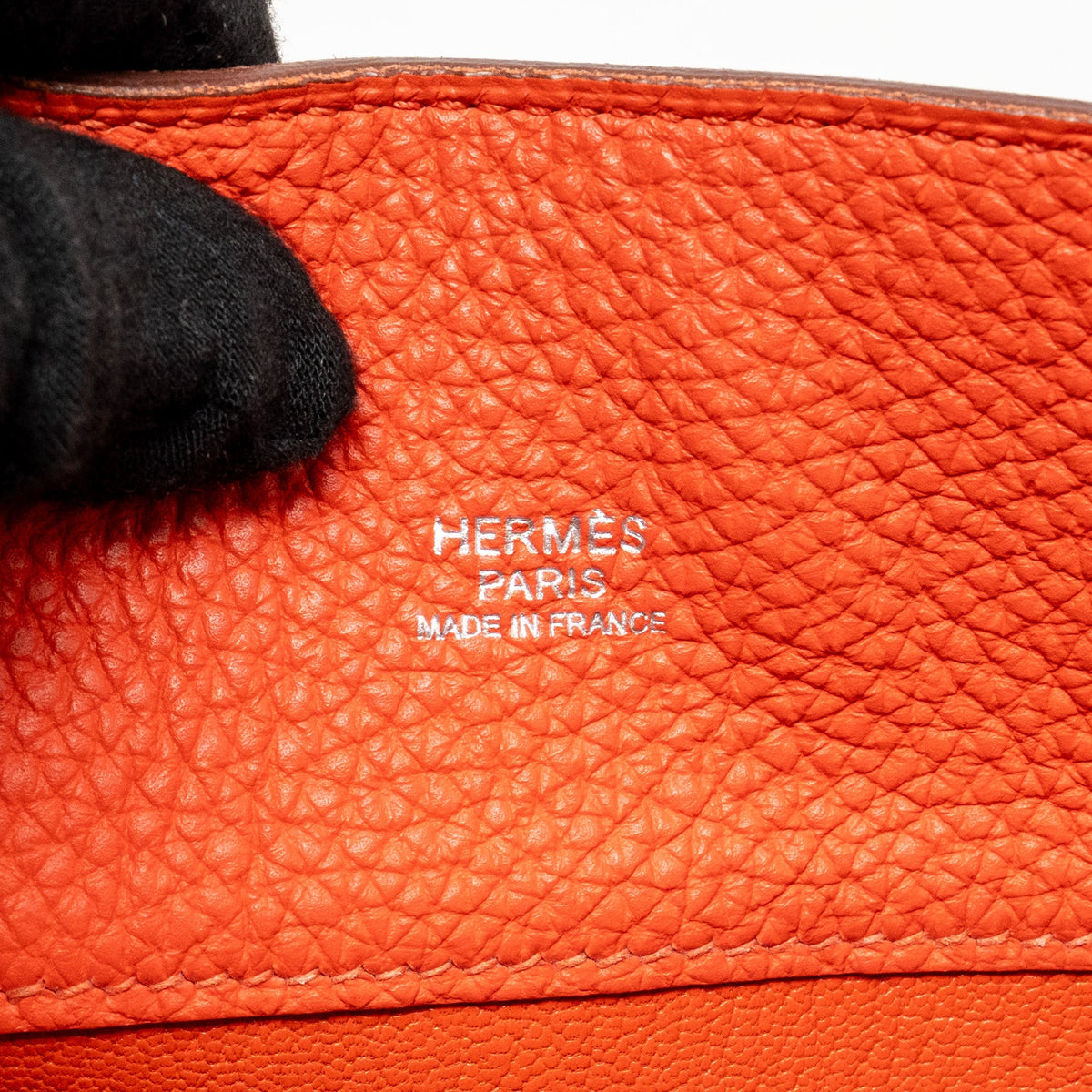 Hermes So Kelly 22 togo capucine SHW