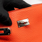 Hermes So Kelly 22 togo capucine SHW