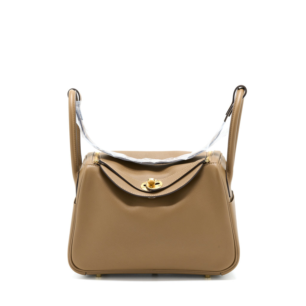 Hermes Lindy 26 Evercolor Beige De Weimar GHW