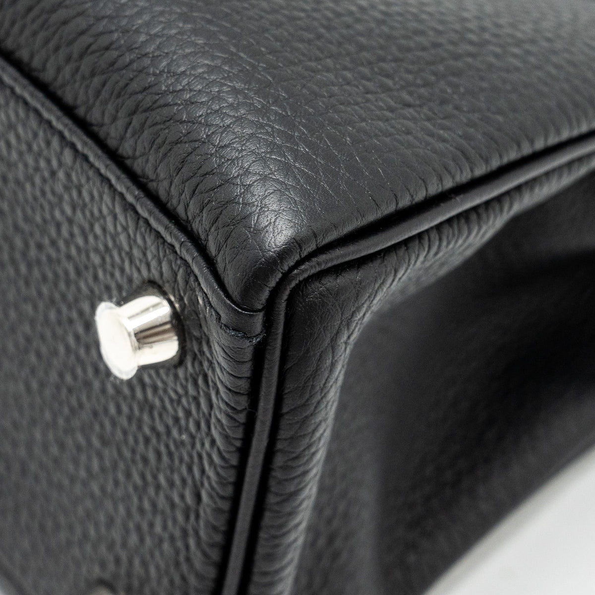 HERMES KELLY 25 TOGO BLACK SHW