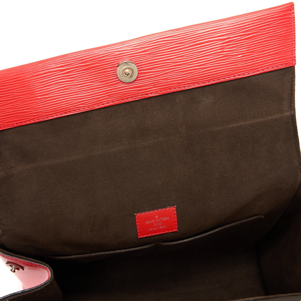 LOUIS VUITTON CLUNY MM EPI RED SHW