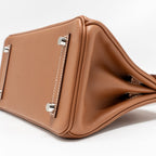 HERMES BIRKIN SHOULDER 29 EVERCOLOR GOLD SHW
