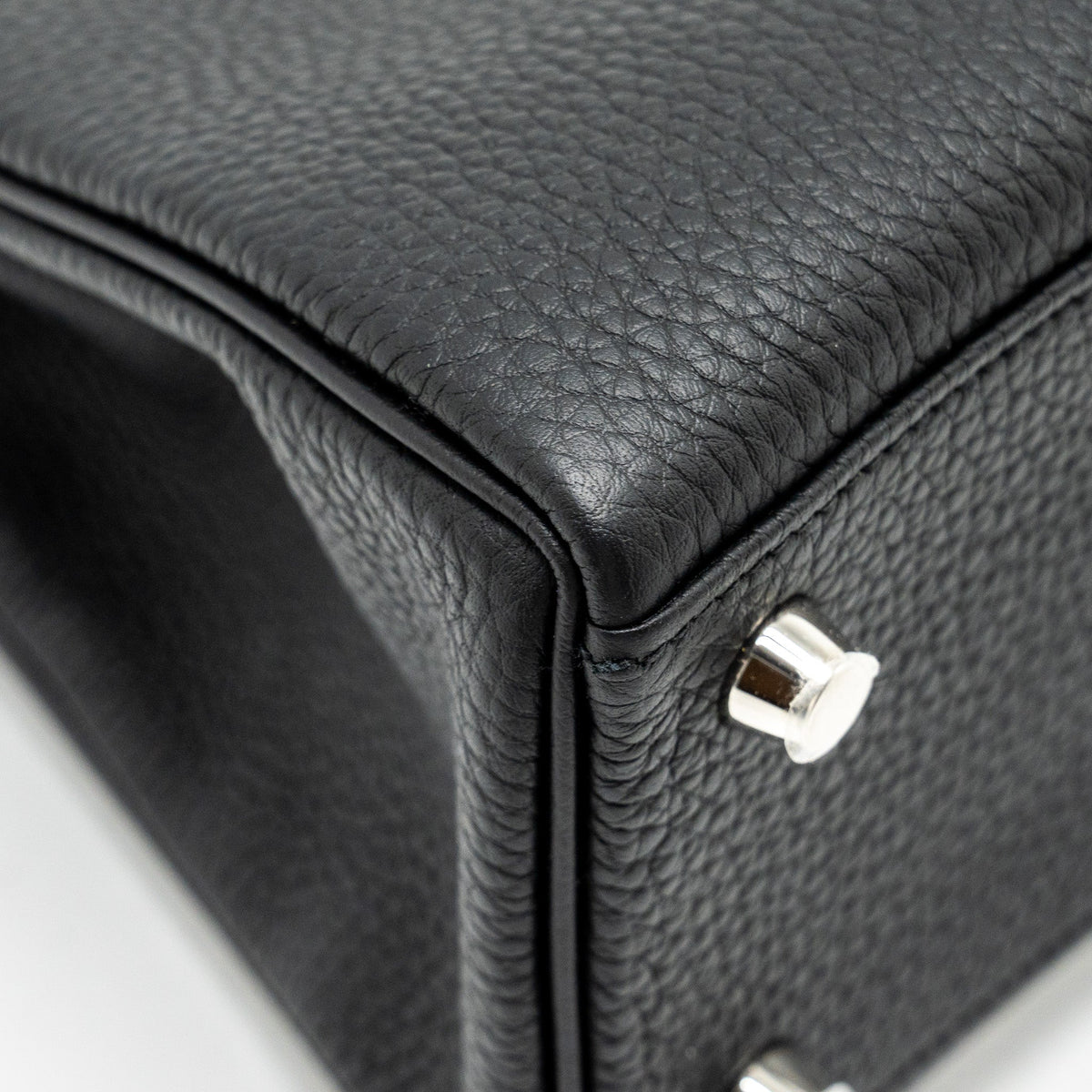 HERMES KELLY 25 TOGO BLACK SHW