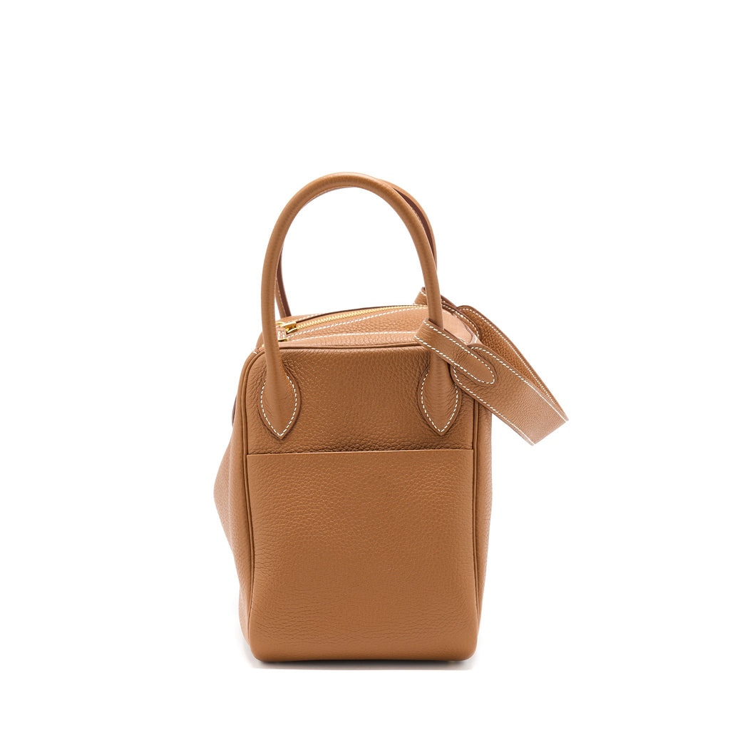 Hermes Lindy 30 Clemence Gold GHW