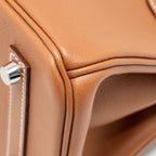 HERMES BIRKIN SHOULDER 29 EVERCOLOR GOLD SHW