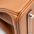 HERMES BIRKIN SHOULDER 29 EVERCOLOR GOLD SHW