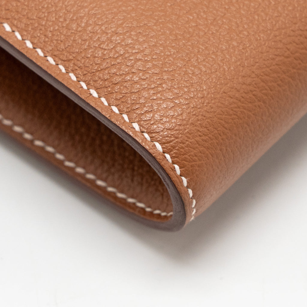 Hermes Constance to Go Evercolor Gold GHW