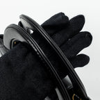 CHANEL 23K MINI SHOPPING BAG CALFSKIN BLACK BRUSHED GHW(MICROCHIP)