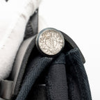 HERMES HERBAG 31 ZIP BAG CANVAS/HUNTER LEATHER BLACK SHW