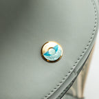 LOEWE MINI GATE DUAL BAG CALFSKIN LIGHT BLUE GHW