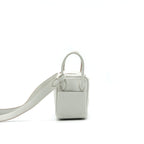 Hermes Mini Lindy 80 Gris Pale SHW