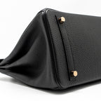 HERMES BIRKIN 30 TOGO BLACK RGHW
