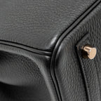 HERMES BIRKIN 30 TOGO BLACK RGHW