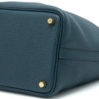 Hermes Picotin 18 Lock Bag Clemence 6O Vert Cypress GHW