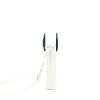 BALENCIAGA MINI SHOPPING PHONE POUCH WHITE SHW