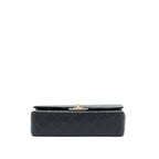 CHANEL CLASSIC DOUBLE FLAP BAG CAVIAR BLACK GHW