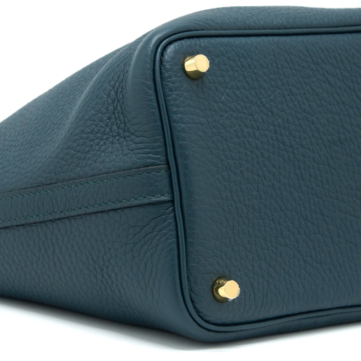 Hermes Picotin 18 Lock Bag Clemence 6O Vert Cypress GHW