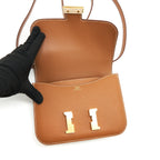 HERMES CONSTANCE MINI EPSOM GOLD GHW