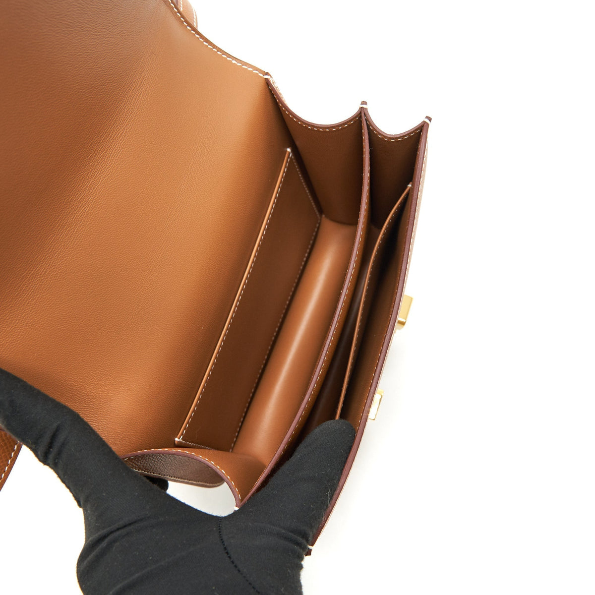 HERMES CONSTANCE MINI EPSOM GOLD GHW