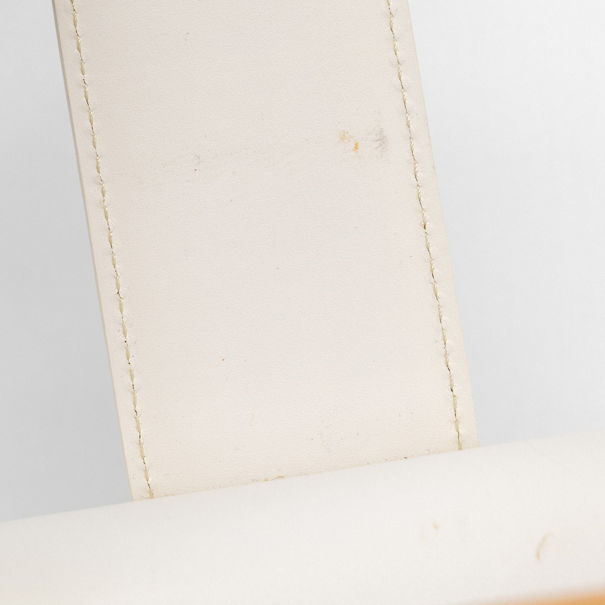 GOYARD STRUCTURE SAIGON PM BAG CANVAS / CALFSKIN WHITE SHW