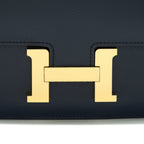 Hermes Mini Constance Blue Indigo GHW