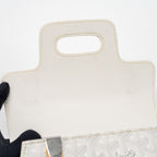 GOYARD STRUCTURE SAIGON PM BAG CANVAS / CALFSKIN WHITE SHW