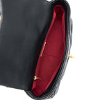 CHANEL SMALL 19 BAG GOATSKIN BLACK MULTICOLOUR HARDWARE
