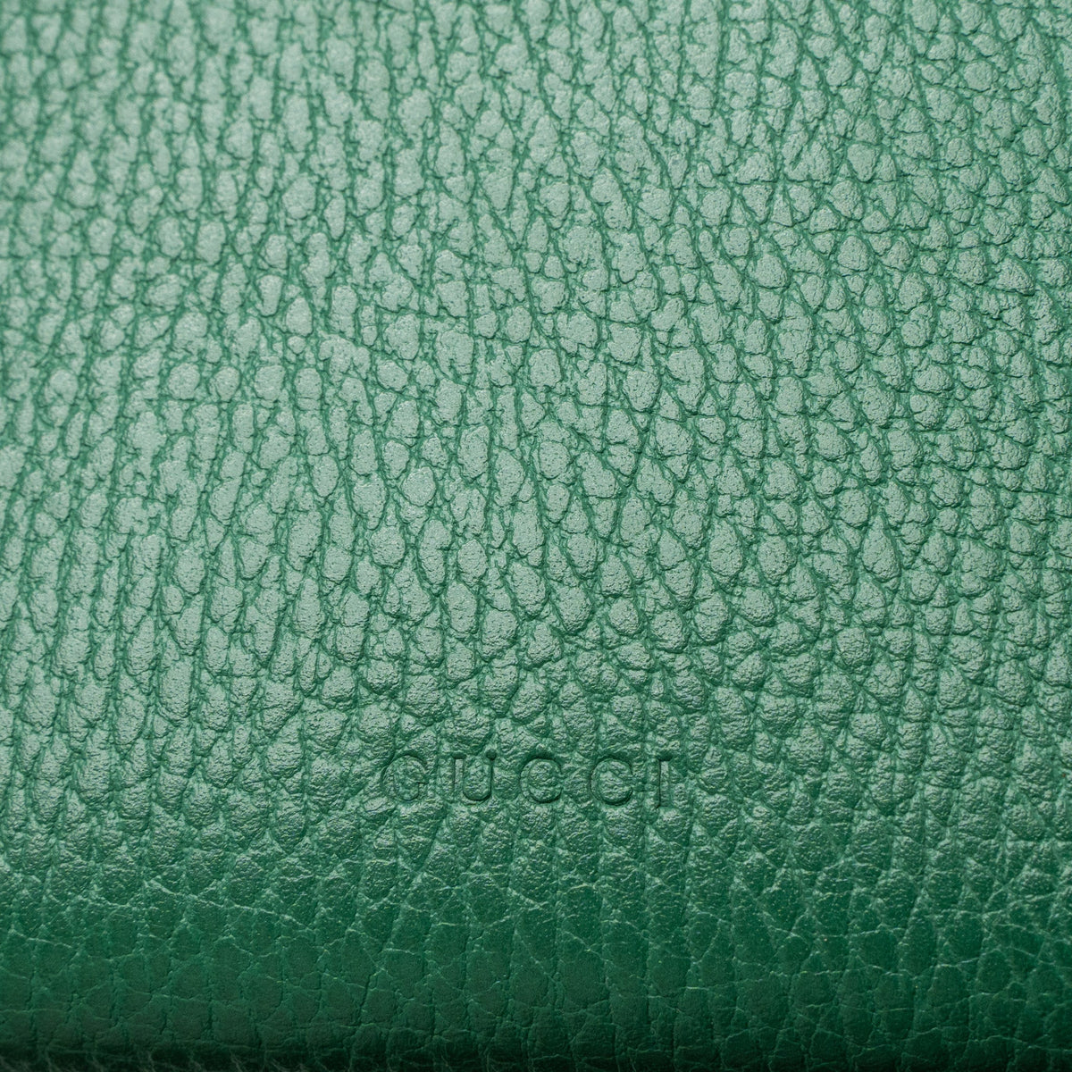GUCCI DIONYSUS WALLET ON CHAIN CALFSKIN GREEN MULTICOLOUR HARDWARE