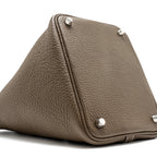 HERMES PICOTIN 18 CLEMENCE LOCK BAG ETOUPE SHW