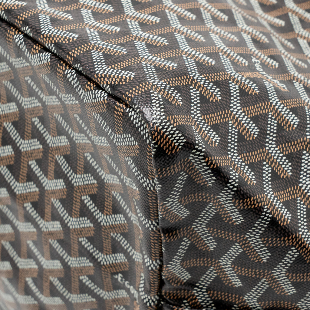 Goyard Saint Louis GM tote bag goyardline canvas / calfskin black