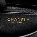 Chanel CC Filigree Backpack Caviar Black GHW