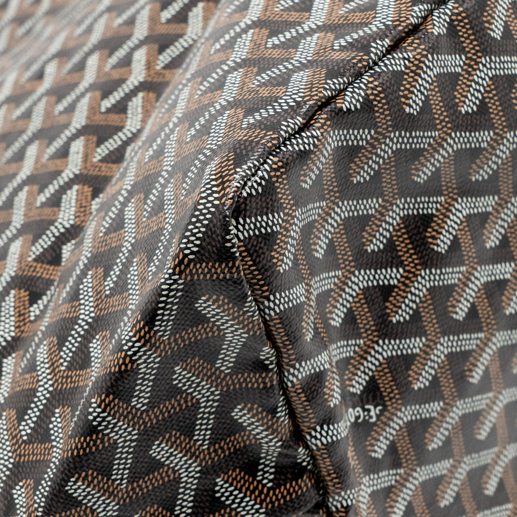 Goyard Saint Louis GM tote bag goyardline canvas / calfskin black