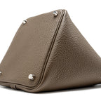 HERMES PICOTIN 18 CLEMENCE LOCK BAG ETOUPE SHW