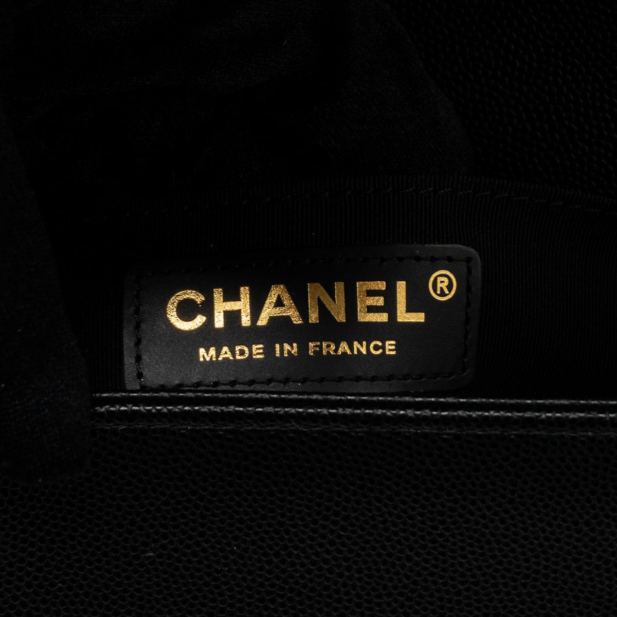 CHANEL SMALL BOY BAG CAVIAR BLACK GHW