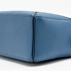 LOEWE MINI PUZZLE BAG CALFSKIN DARK BLUE SHW