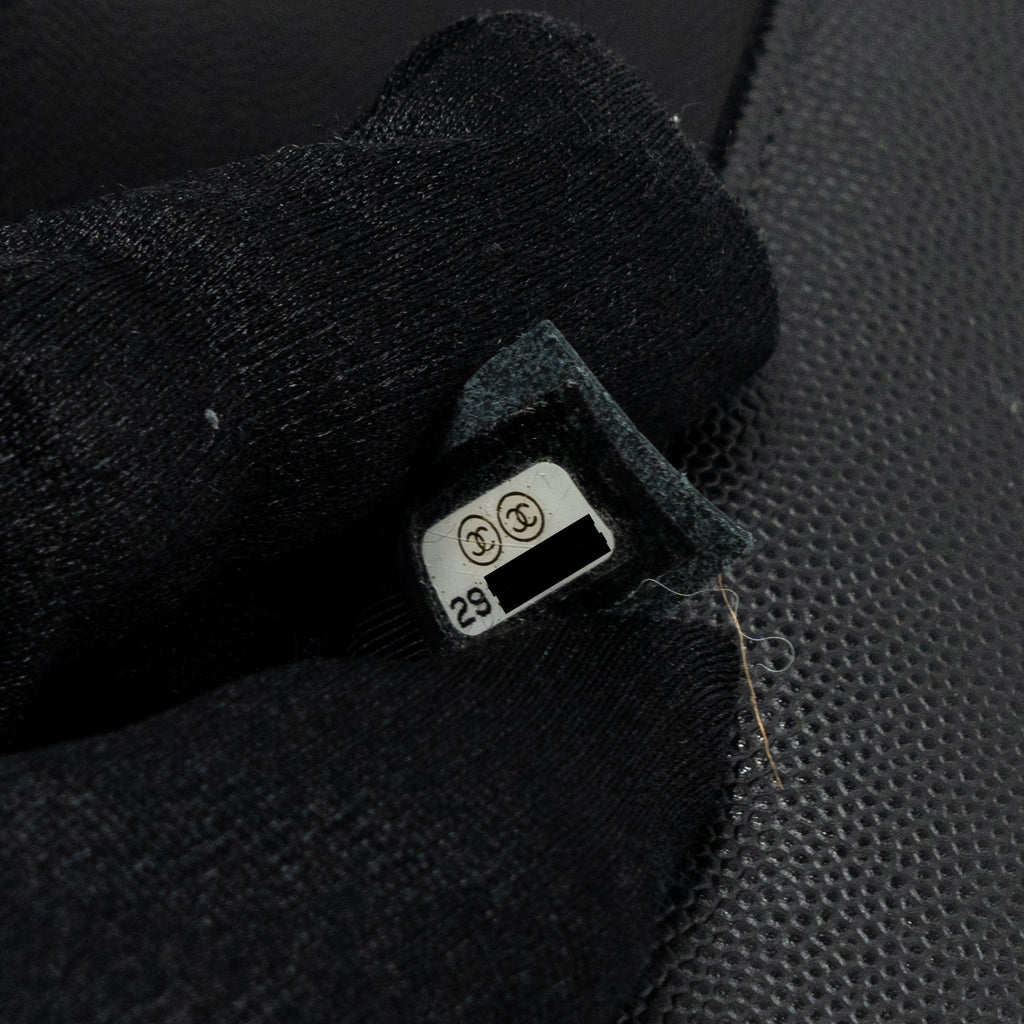 CHANEL SMALL BOY BAG CAVIAR BLACK GHW
