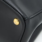 PRADA SAFFIANO TOTE BAG BLACK GHW