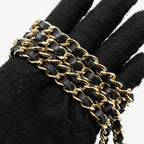 CHANEL CLASSIC WALLET ON CHAIN LAMBSKIN BLACK GHW