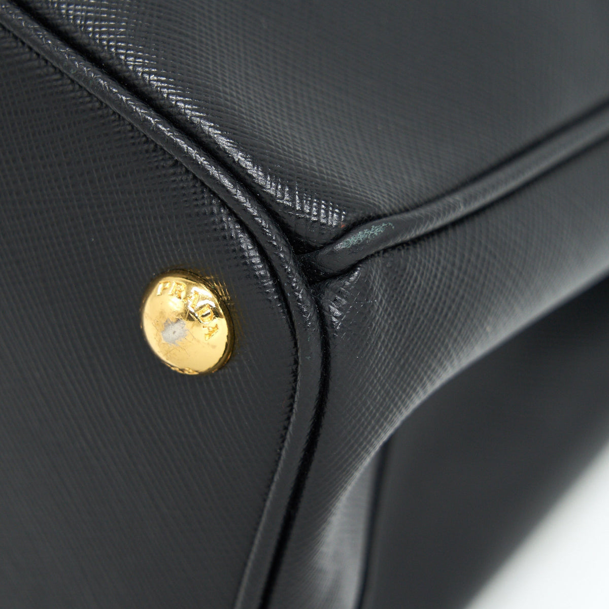 PRADA SAFFIANO TOTE BAG BLACK GHW
