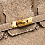 Hermes Birkin 25 togo etoupe GHW